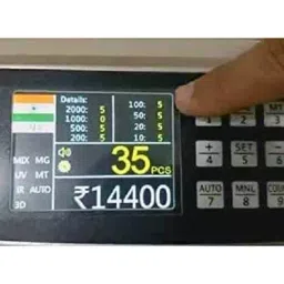 Kavinstar BR- 560 Mix Note Value Counting Machine With Fake Note Detector image 2