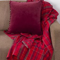 Maspar Red Cotton Cushion Covers-picture-44