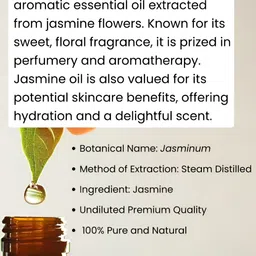EARTH N PURE Brown Jasmine EssentialOil-15ml image 5