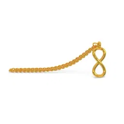 Kisna Diamond & Gold Jewellery 14k Pure Gold Stacy Watch Charm for Women-picture-23