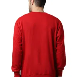 Vimal Jonney Red & Green Regular Fit Printed Sweatshirts - Pack of 2 image 5