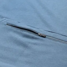 ALCIS Blue Regular Fit Printed Sweatshirt image 5