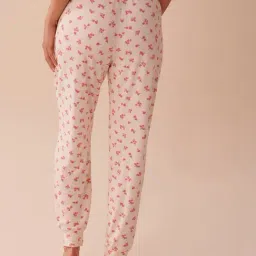 La Vie En Rose White Polyester Printed Pyjamas image 2