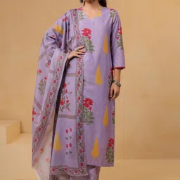 Moda Rapido Women Printed Viscose Rayon Kurta Sets With Dupatta-picture-28