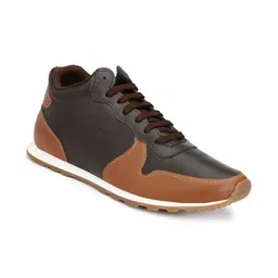 HAUTTON Men Colourblocked Leather Sneakers-picture-40
