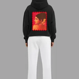 TheBTclub Printed Hooded Neck Sweatshirt With Trousers Co-Ords-picture-18