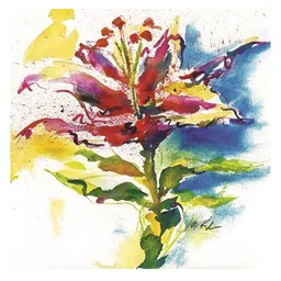Inephos Green And Yellow Canvas Floral And Botanical Wall Art-image-41