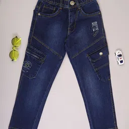 V-Mart Boys Regular Fit Mid-Rise Light Fade Stretchable Jeans-picture-21