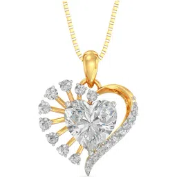 Joyalukkas 18k Gold & Diamond Pendant with Chain for Women-picture-44