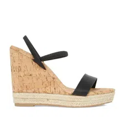 Call It Spring Women's Hanenburg Black Ankle Strap Wedges-picture-19
