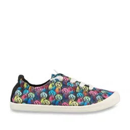 Skechers Women's BEACH BINGO - ALOHA DOODLE Black Multi Lifestyle Slip On Shoe-picture-14