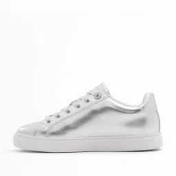 Aldo Women's Silver Sneakers image 3