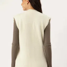 Apsley Off White Regular Fit Embellished Cardigan image 2