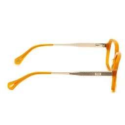 IDEE Orange Square Eye Frames for Men image 3