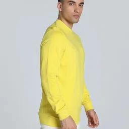 Puma Yellow Regular Fit Sweatshirt image 3