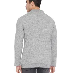 Hypernation Grey Slim Fit Bomber Jacket image 2