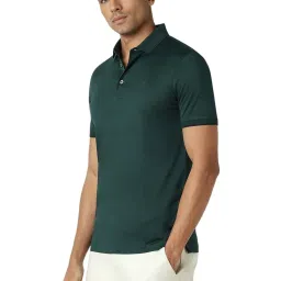Van Heusen Green Regular Fit Polo T-Shirt image 3