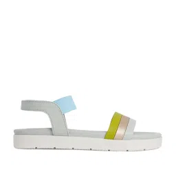 Shoetopia Kids Green Sling Back Sandals image 3