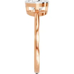 Sparkles 14k (585) Rose Gold Lab Grown Diamond Rings image 4