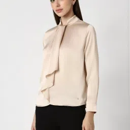 Van Heusen Beige Plain Top image 3