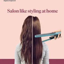 Morphy Richards HS1000 Hair Straightener with Large Ceramic Heating Plate (Aqua Blue & Black)-picture-15