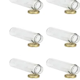 SOMIL Set Of 6 Glass Water Bottle image 5