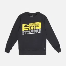 Bodycare Kids Anthra Grey Cotton Printed Full Sleeves Sweatshirt-image-61