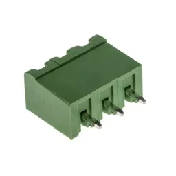 RS PRO 3 Way Pluggable Terminal Block 5.0 mm Pitch Solder Termination, 8971376 image 2