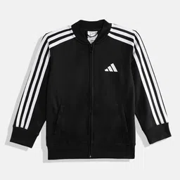 ADIDAS Boys 3S TT Brand Logo Printed Tailored Jacket-picture-42