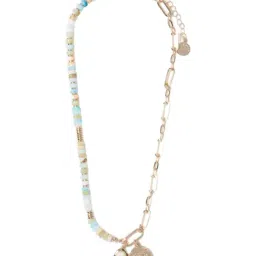 forever new Bailee Stone and Chain Necklace image 2