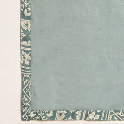 KALINI Women Ethnic Motifs Printed Pleated Thread Work Pure Cotton Kurta with Palazzos & With Dupatta image 2