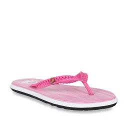 United Colors of Benetton Pink & White Flip Flops-picture-43