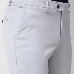 Peter England Elite Men Slim Fit Trousers image 3