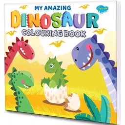 sawan My Amazing Dinosaur Colouring Book - English-picture-23