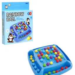 Arcade Toys Magic Rainbow Ball Matching Game for Kids - Colour May Vary image 2
