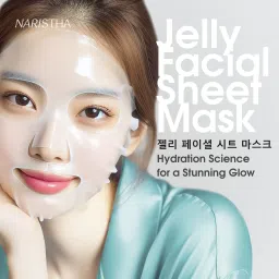 NARISTHA Jelly Facial Sheet Mask - AHA BHA PHA & Vita Cocktail image 5