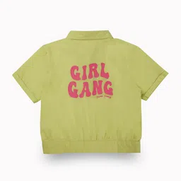 Gini and Jony Print Cotton Shirt Style Crop Top-picture-22