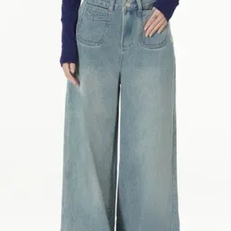 StyleCast x Revolte Women Mid-Rise Light Fade Jean image 3