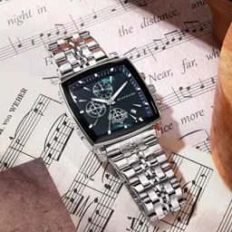 GIORDANO Men Dial & Stainless Steel Bracelet Style Straps Analogue Watch GZ-50138-22-image-48