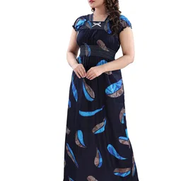 CINCO Printed Maxi Nightdress image 5