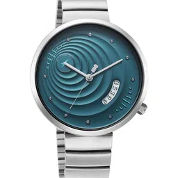 Fastrack Women Brass Dial & Stainless Steel Bracelet Style Straps Analogue Watch 6314SM01 image 4