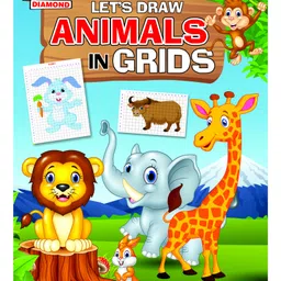 Let's Draw Animals In Grids Book - English-image-43