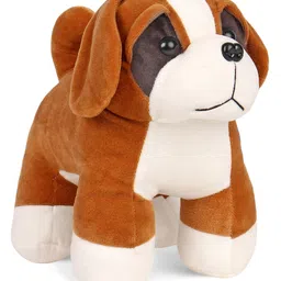 Play Toons Standing Dog Brown White - Height 25 cm-image-2