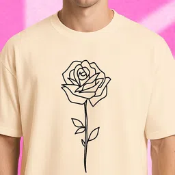 BUYTHATTRENDZ Men Typography Printed Drop-Shoulder Sleeves T-shirt image 5