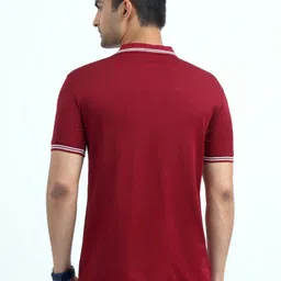 ECOLINE Clothing Men Antimicrobial Solid Polo Collar T-shirt image 4