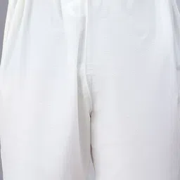 Jompers Floral Printed Mandarin Collar Silk Cotton Straight Kurta with Pyjamas image 2