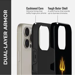 PEEPERLY Unisex iPhone 14 Pro Quirky Divine Love Crystal Impact Resistant Back Case image 4