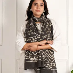 Style Shoes Printed Pure Cotton Stole-picture-24