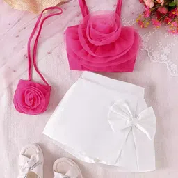 INCLUD Girls Top with Shorts-image-87