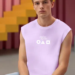 Bewakoof Men Printed Boxy T-shirt-image-34
